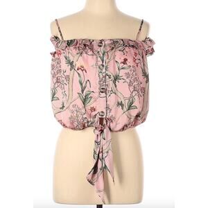 Johanna Ortiz for H&M Pink Floral Tank Top
